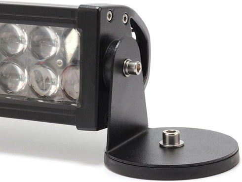 2PCS (D66-1.76lb) LED Bar Strong Magnetic Mounts, Universal Magnetic Base Light Mount Rubber Pad Bracket Sucker Roof