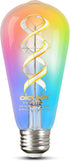 DiCUNO Smart Edison Bulb ST19, Color Changing WiFi Smart Light Bulb, 2700K-6500K