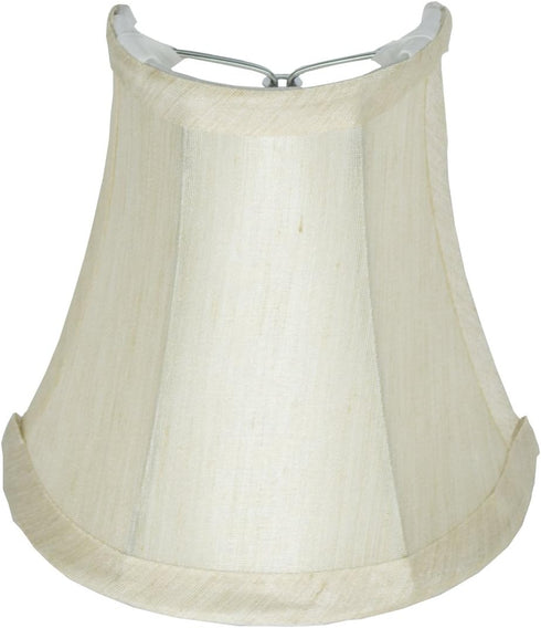 Urbanest 3x5x5" Clip-on Wall Sconce Half Shade, Cream