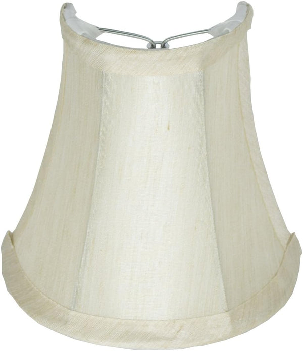 Urbanest 3x5x5" Clip-on Wall Sconce Half Shade, Cream