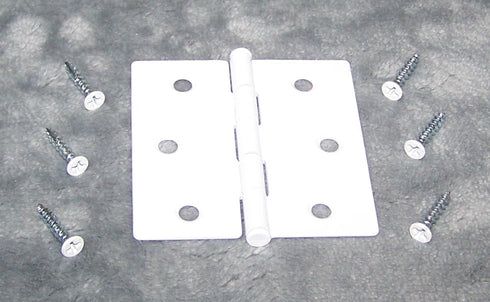 Generic Plantation Shutter Hinge 2 1/2 Inch X 2 1/2 Inch/White Gloss