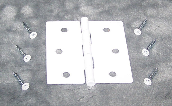 Generic Plantation Shutter Hinge 2 1/2 Inch X 2 1/2 Inch/White Gloss