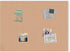 U Brands Cork Canvas Bulletin Board, 24 X 18 Inches, Frameless Design