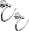 Towel Ring 2 Pack, Stainless Steel Hand Towel Holder for Bathroom Wall
