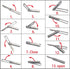 ILEAF Stainless Steel Pocket Folding Utility Knife with 10 Replaceable Blades, Ultra Compact and Lightweight Design