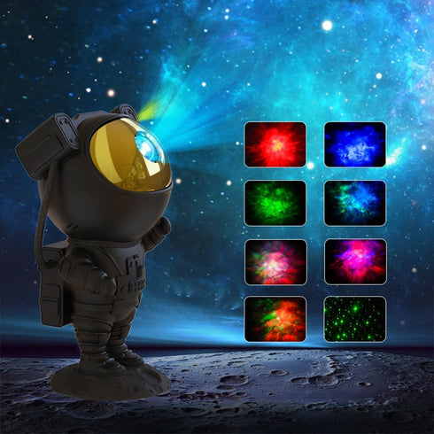 SFOUR Astronaut Galaxy Projector Night LightLights for Bedroom,Kids Room Decor Aesthetic, Adjustable