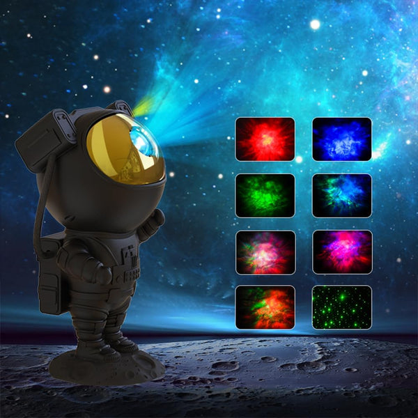 SFOUR Astronaut Galaxy Projector Night LightLights for Bedroom,Kids Room Decor Aesthetic, Adjustable