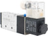 Baomain Pneumatic Air Control Solenoid Valve 4V210-08 220V AC 5 Way 2 Position PT1/4" Internally Piloted Acting Type Single Electrical Control