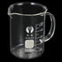 PATIKIL 500ml Glass Beaker with Handle, 3.3 Borosilicate Glass Graduated Measuring Cups with Spout