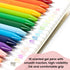 Yoobi Retractable Gel Pen Set, 18 Bright Colors, Fine 1.00mm Point for School or Office, Comfortable Grip