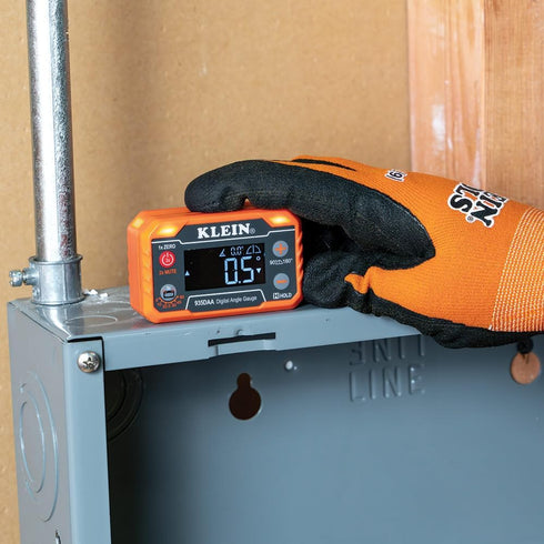 Klein Tools 935DAA Digital Electronic Level and Angle Gauge - LED Angle Alert for Measuring Angles