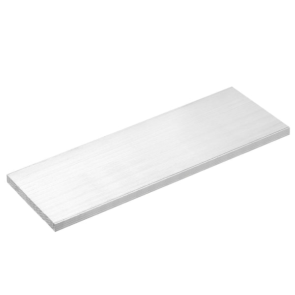 uxcell Square Aluminum Flat Bar, 5/16" Thick 3.1" Width 10" Length, 6061 Aluminum Flat Plate for Industrial Building