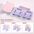 MUNBYN Label Holder for Rolls and Fanfold Labels, Thermal Label Holder for Desktop Printer, Home Office Supplies