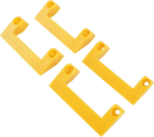 Set 4, LiebeWH Premium ABS Tape Measure Holder Clips of Multifunctional Tool Storage for Garage Workbench Ladder