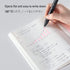Nitoms STALOGY S4154 Notebook, A5, Yellow, 1/2 Year Notebook, Dot Grid