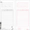 Acroprint Time cards for ES1000 Totalizing Payroll Recorder - 100 per pack