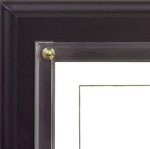 Slide-in Certificate Plaque and Document Holder - Satin Black