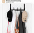Over The Door Hooks, 2 Pack Door Hanger Hooks, Over The Door Towel Racks with 10 Coat Hooks for Hanging Clothes
