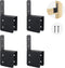4 Pcs Joist Anchor Connector for 2"x 4" Post, Roof Tie Header Hanger for Outdoor House Carport Shed