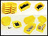 WallPeg Pegboard Bins, Garage Organization Parts Bin Kit, Larger Size Bins for Home, Office, Crafts