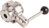 19mm 0.75in) Valve, Wide Application Stainless Steel Valve Quick Connecting for Dairy (OD /