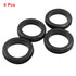 4Pcs Rubber Grommets, 1.14" ID 1.26" Drill Hole Durable Wiring Hole Grommet for Cable Hose Hardware