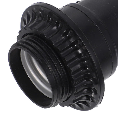 E26/E27 Bulb POPETPOP Pull Chain Lamp Socket Replacement, Universal Pull Chain Light Socket with Shade Ring for Table