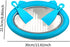 predolo Blue Ice Cream Maker for Homemade Rolled Desserts & Gelato