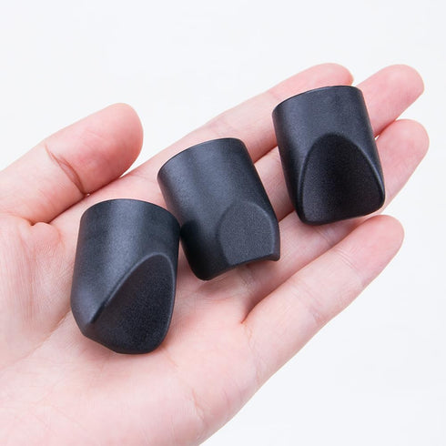 SaiDian 12Pcs Folding Chair V-Tip Stabilizer Caps Non-Slip Chair Leg Tips for Outdoor & Camping Chair Leg Floor