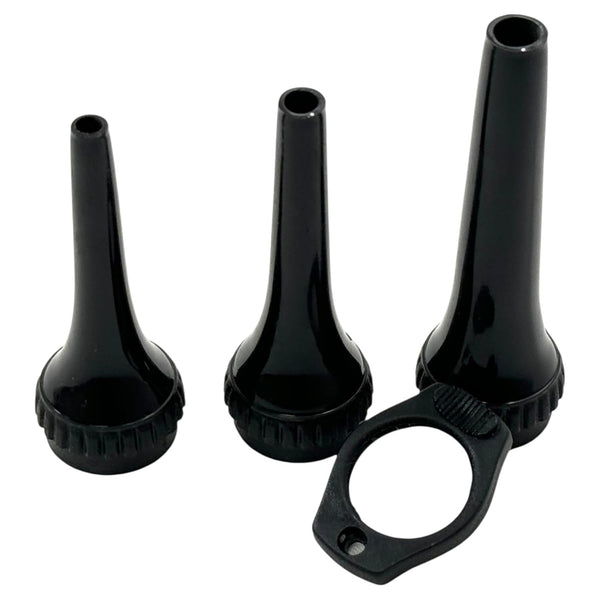 Avon Surgical Set of 3pcs Veterinary Specula with Lens - Veterinary Otoscope Speculum Specula