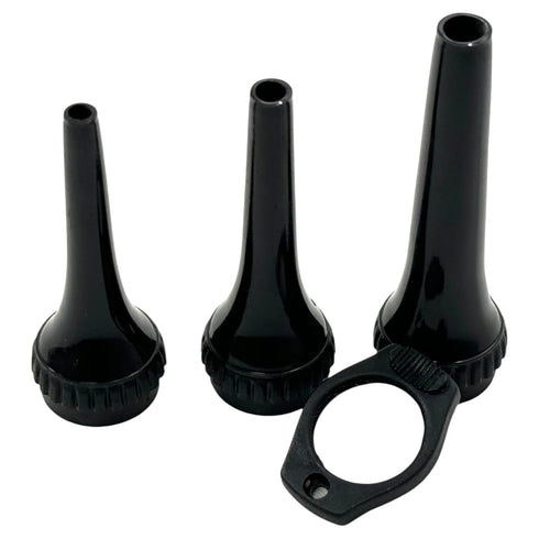 Avon Surgical Set of 3pcs Veterinary Specula with Lens - Veterinary Otoscope Speculum Specula