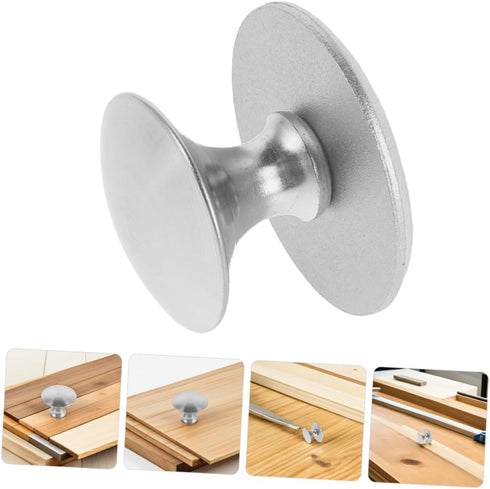 2pcs STOBOK Sturdy Suction Cup Shower Grab Bars Self Adhesive for Cabinet Drawer Glass Doors Modern Design