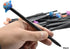 Maydahui 36PCS Colorful Planet Roller Pen Set, Black Gel Ink, Fancy Galaxy Design for School Office