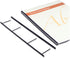 GBC Binding Spines, 25 Pack, 2" Depth, 4 Pin Spines, 200 Sheet Capacity, VeloBind, Black (9741630)