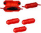 Extension Cord Plug Protector Safety Cover, Water-Resistant, Keep Cords Connected, 3pk Red