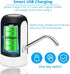5 MJIYA Gallon Water Dispenser, Universal Water Bottle Pump, Automatic Water Jug Dispenser with Switch and USB