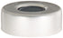 Wheaton W224224 Aluminum Crimp Seal with PTFE/Butyl Septa, 20mm Closure Size (Case of 100)