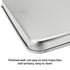 QWORK Stainless Steel Surgical Tray for Medical Instruments, Tattoo, Surgical Supplies, Flat Bottom Tray