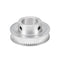 Timing Pulley Aluminium Synchronous Wheels for 3D Printer, 6mm Width Belts, 60 Teeth, 15mm Bore, Silver Tone, 1 Pcs
