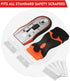 100-Pack WORKPRO Single Razor Edge Blades, Industrial Scraper Razor Blades, High Carbon Steel One Edge Razor Blades