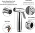 Bidet Sprayer Head, Stainless Steel Handheld Kit with Hook, Easy to Install for Personal Hygiene