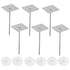 PATIKIL 2 Inch Perforated Insulation Pins with Round Washers, 80 Pack Aluminum Insulating Nails for Fixing Foam Boards