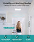 3000K 4500K 6500K Dimmable Closet, wowatt Rechargeable Battery Operated Ceiling Light, Motion Sensor Light Indoor