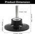 ISDVBUY 2 Pack 3 Inch 1/4" Quick Change Disc Pad Holder, Sanding Discs Holder Roll Lock Disc Pad with Shank for Die