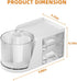 Marbrasse Desk Organizer with 2 Drawer - 360° Rotating Pen Holder, 6 Slots Pencil Organizer for Office