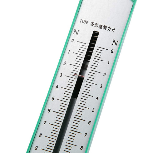 Newton Force Meter Spring Scale, Pull-Type Hanging Spring Dynamometer Mechanical Instrument for Measuring Mass