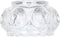 Clear Glass Shade -High Transmittance Lampshade Replacement for JUNNAI 3 Lights LED