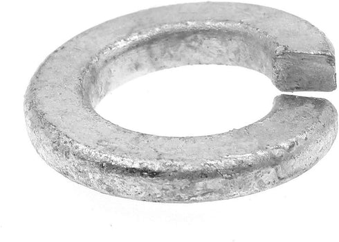Prime-Line 9082288 Medium Split Lock Washers, 3/8 In., Hot Dip Galvanized Steel (100 Pack) by PRIME-LINE