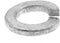 Prime-Line 9082288 Medium Split Lock Washers, 3/8 In., Hot Dip Galvanized Steel (100 Pack) by PRIME-LINE
