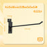 25PC Black Slatwall Hooks 8 Inch, Heavy Duty Slatwall Accessories, Tool Hanger for Slat Wall